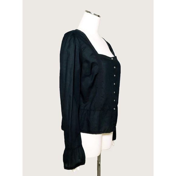 Lucky Brand Peasant Top - Picture 4 of 8